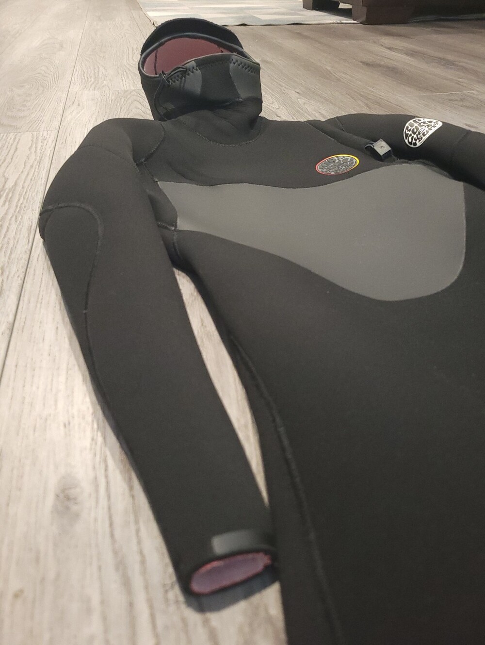 Rip Curl E7, Flash Bomb, "Heat Seeker" 5/4 size Large Wetsuit - Picture 9 of 16